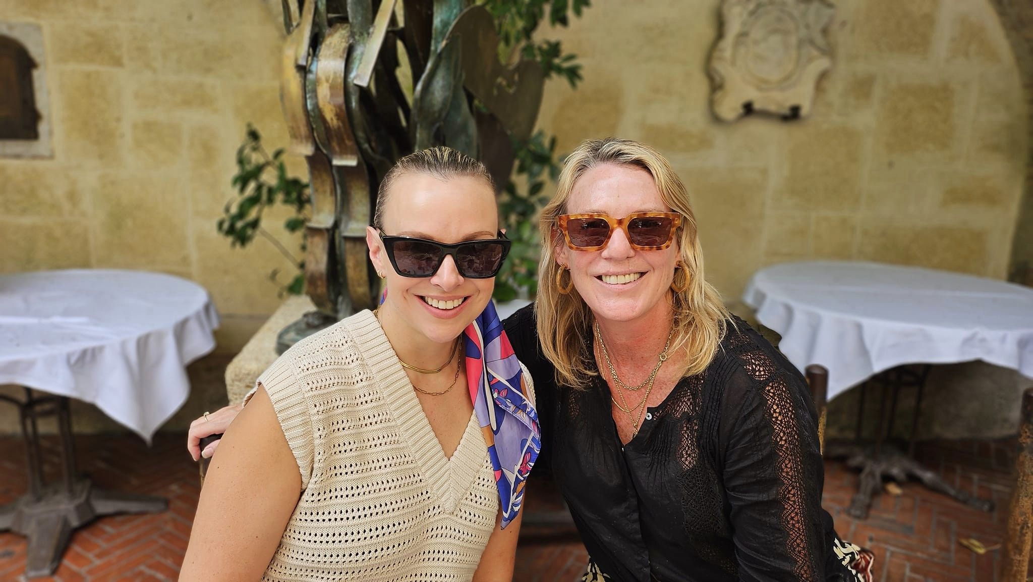 The Legendary CB Colombe d’Or Lunch – The heavy ad hitters hit the Rosé in St Paul de Vence