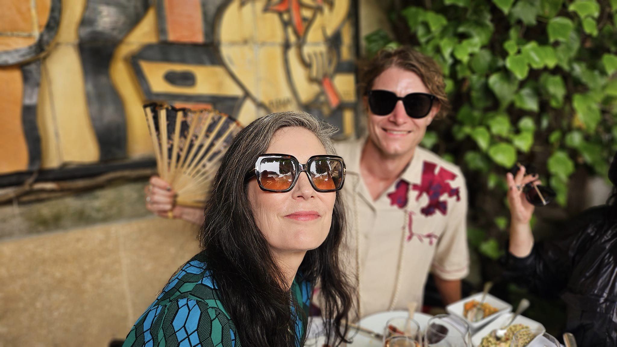 The Legendary CB Colombe d’Or Lunch – The heavy ad hitters hit the Rosé in St Paul de Vence