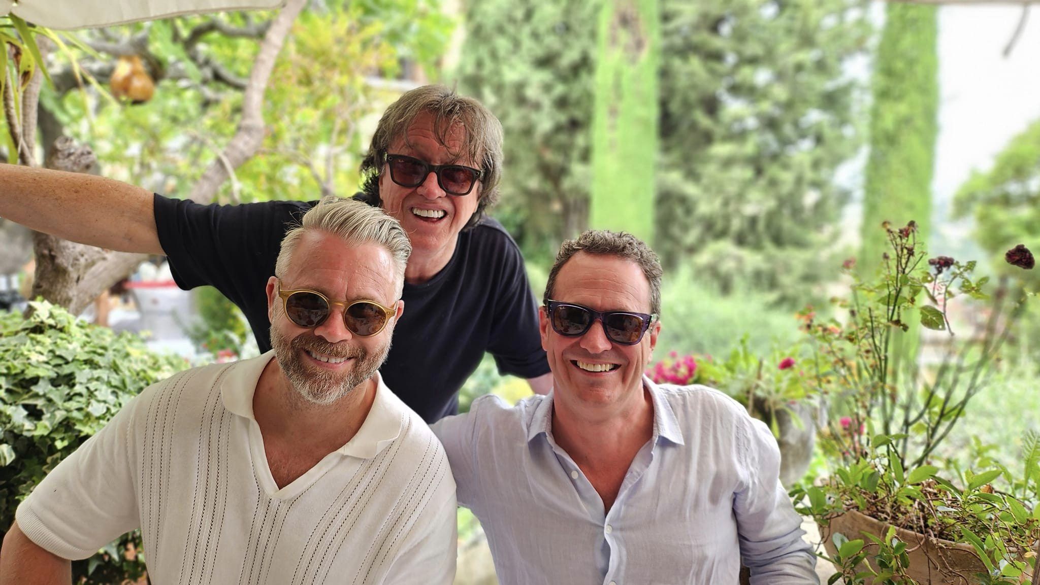 The Legendary CB Colombe d’Or Lunch – The heavy ad hitters hit the Rosé in St Paul de Vence