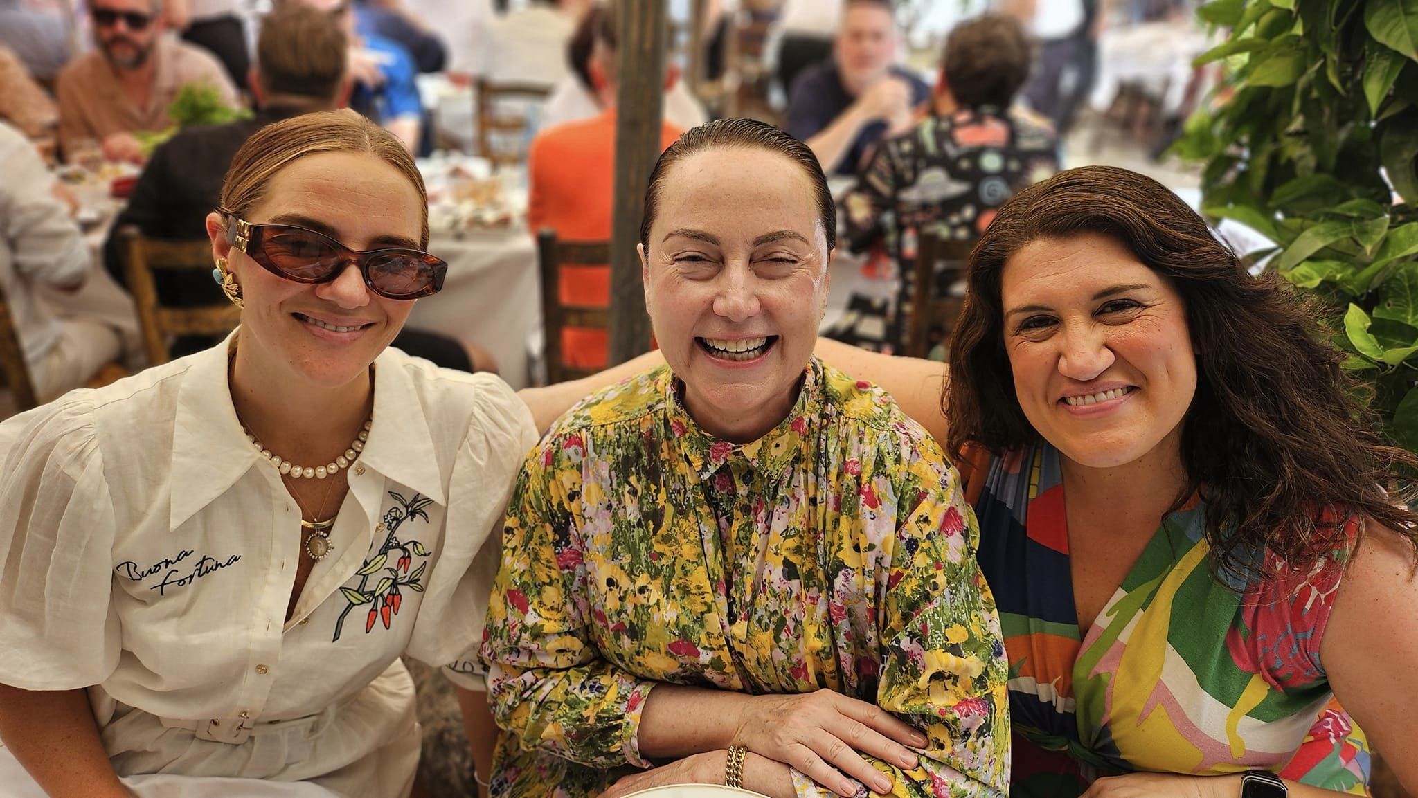 The Legendary CB Colombe d’Or Lunch – The heavy ad hitters hit the Rosé in St Paul de Vence