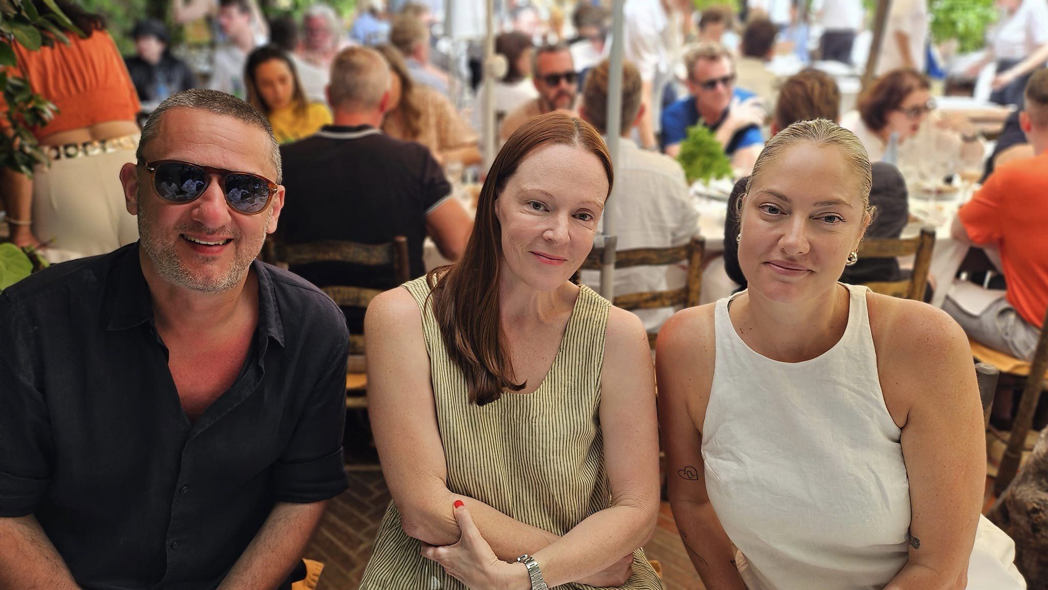 The Legendary CB Colombe d’Or Lunch – The heavy ad hitters hit the Rosé in St Paul de Vence