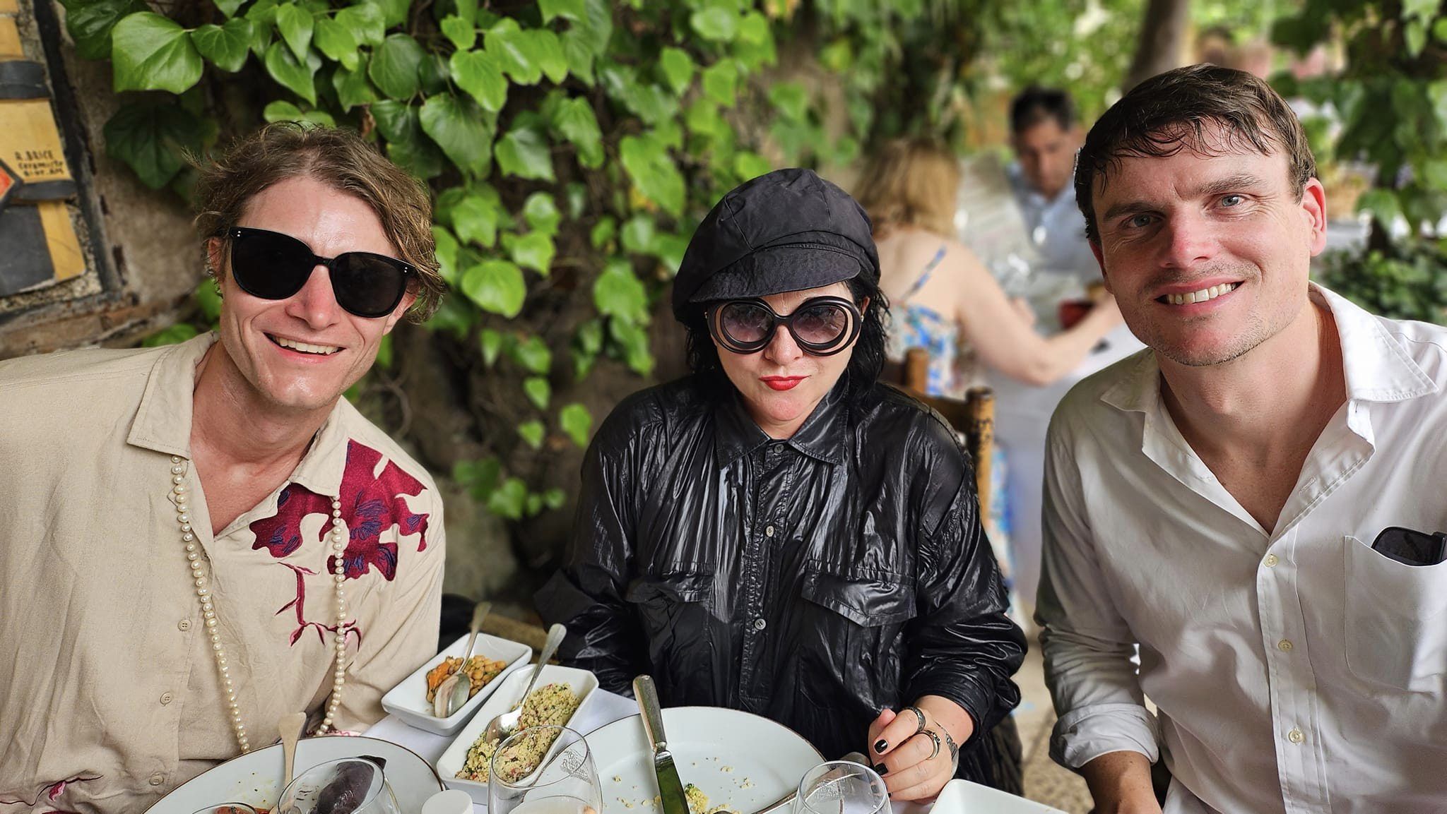 The Legendary CB Colombe d’Or Lunch – The heavy ad hitters hit the Rosé in St Paul de Vence