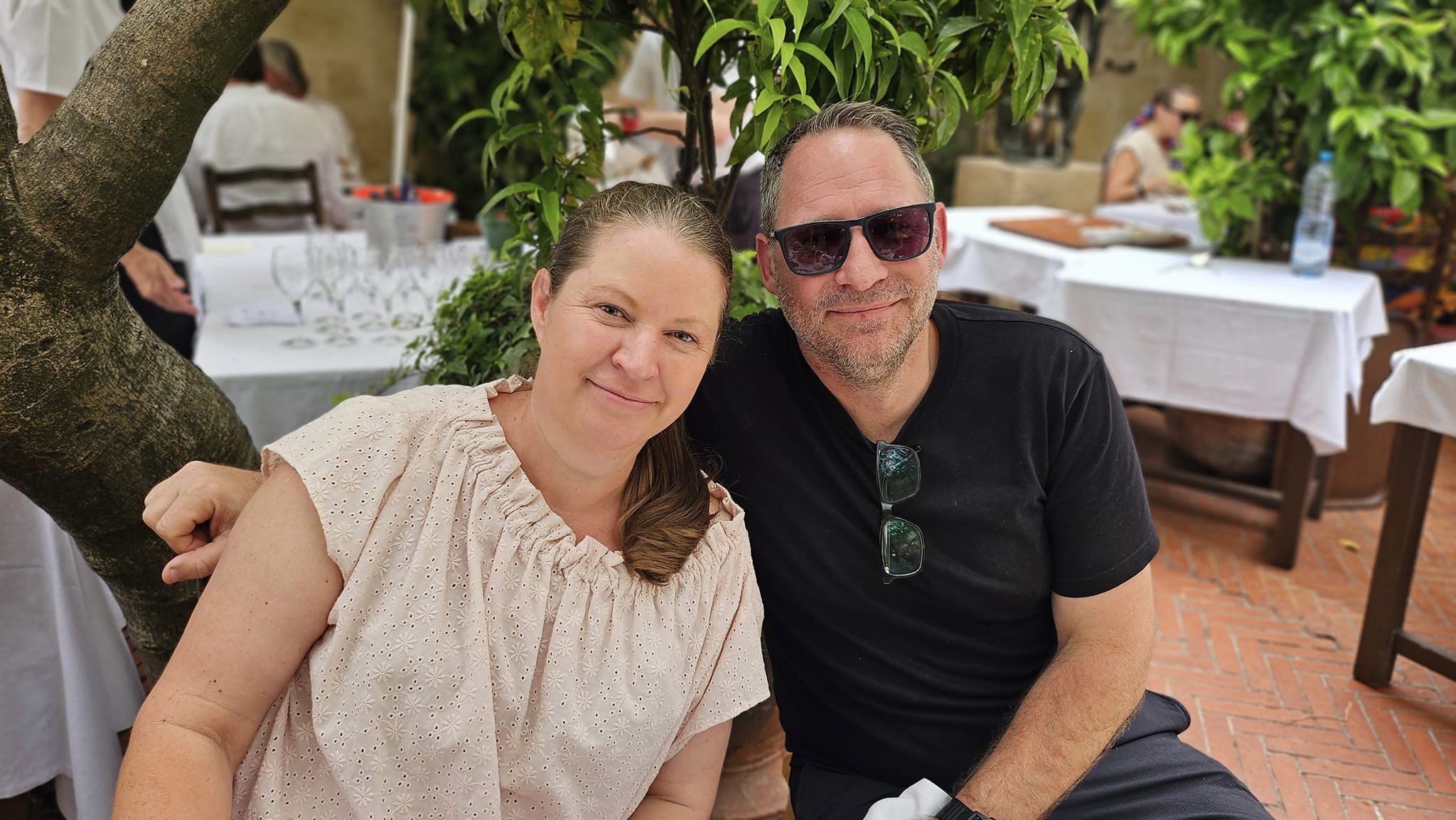 The Legendary CB Colombe d’Or Lunch – The heavy ad hitters hit the Rosé in St Paul de Vence