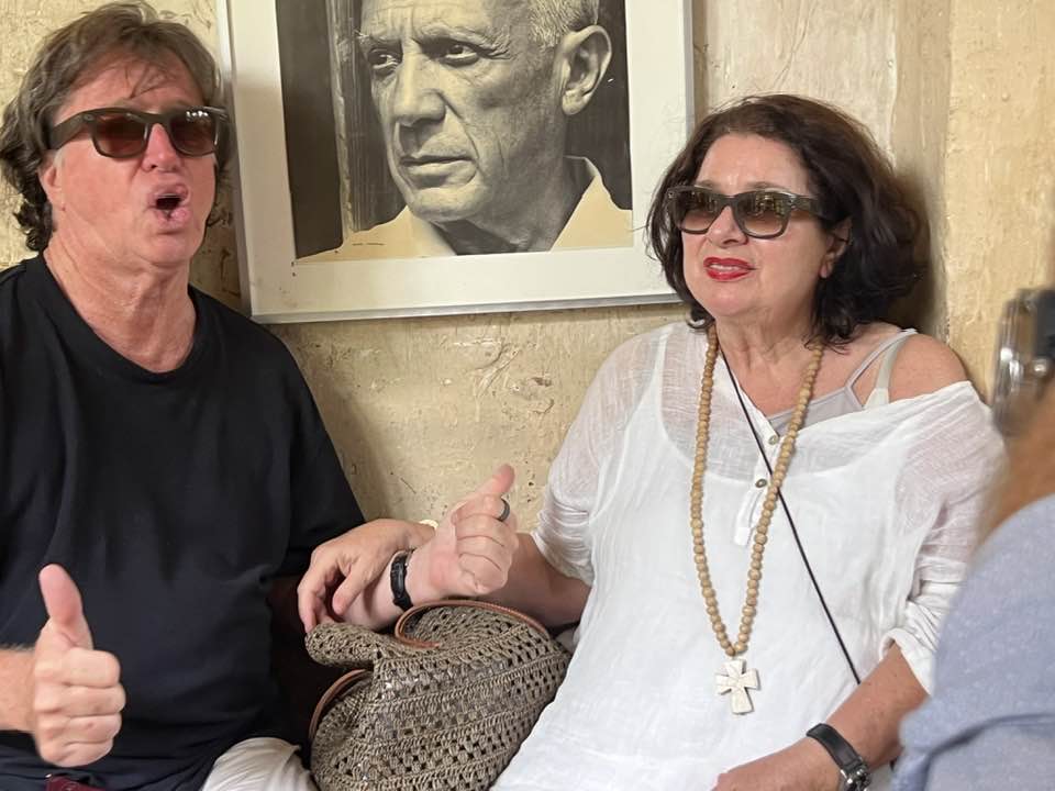 The Legendary CB Colombe d’Or Lunch – The heavy ad hitters hit the Rosé in St Paul de Vence