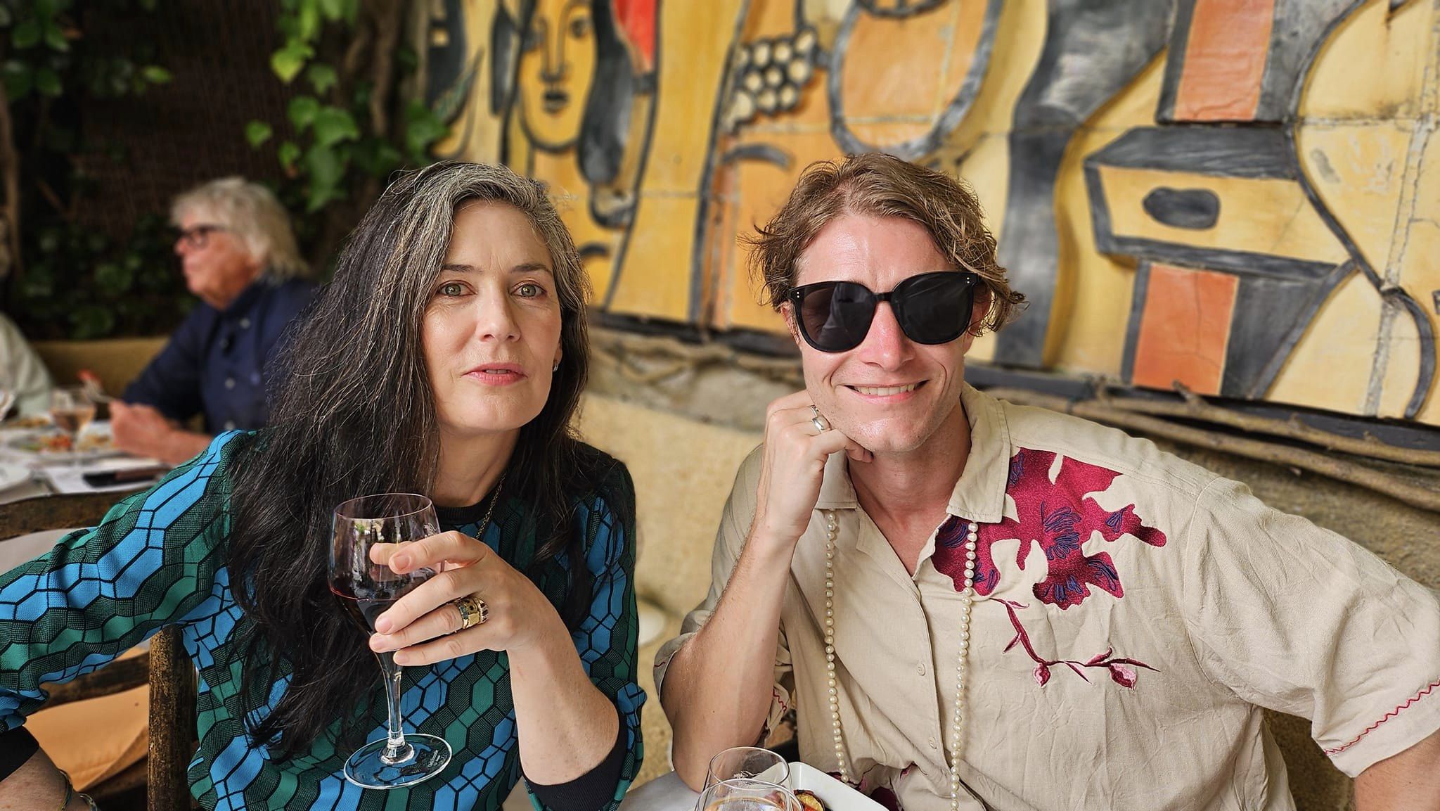 The Legendary CB Colombe d’Or Lunch – The heavy ad hitters hit the Rosé in St Paul de Vence