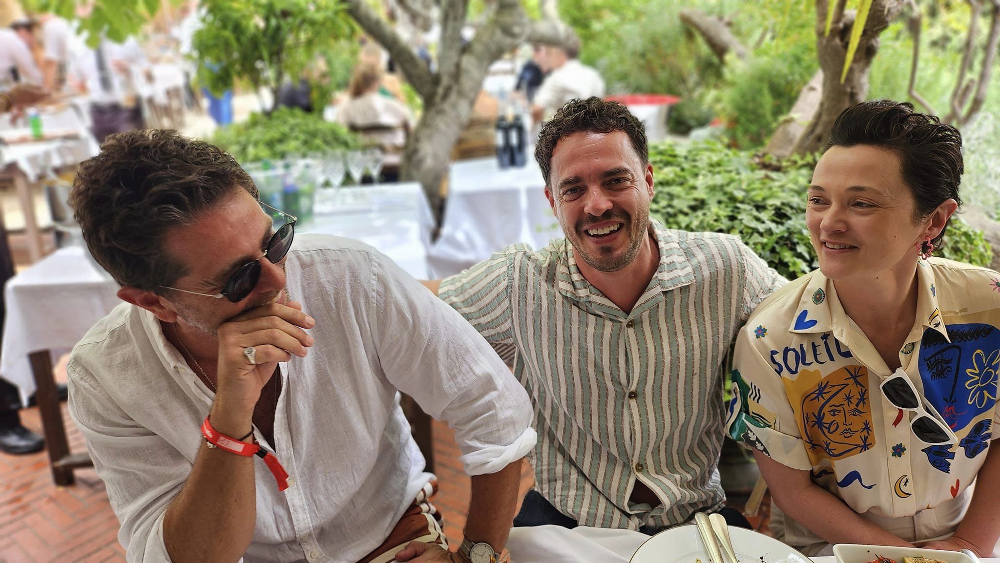 The Legendary CB Colombe d’Or Lunch – The heavy ad hitters hit the Rosé in St Paul de Vence