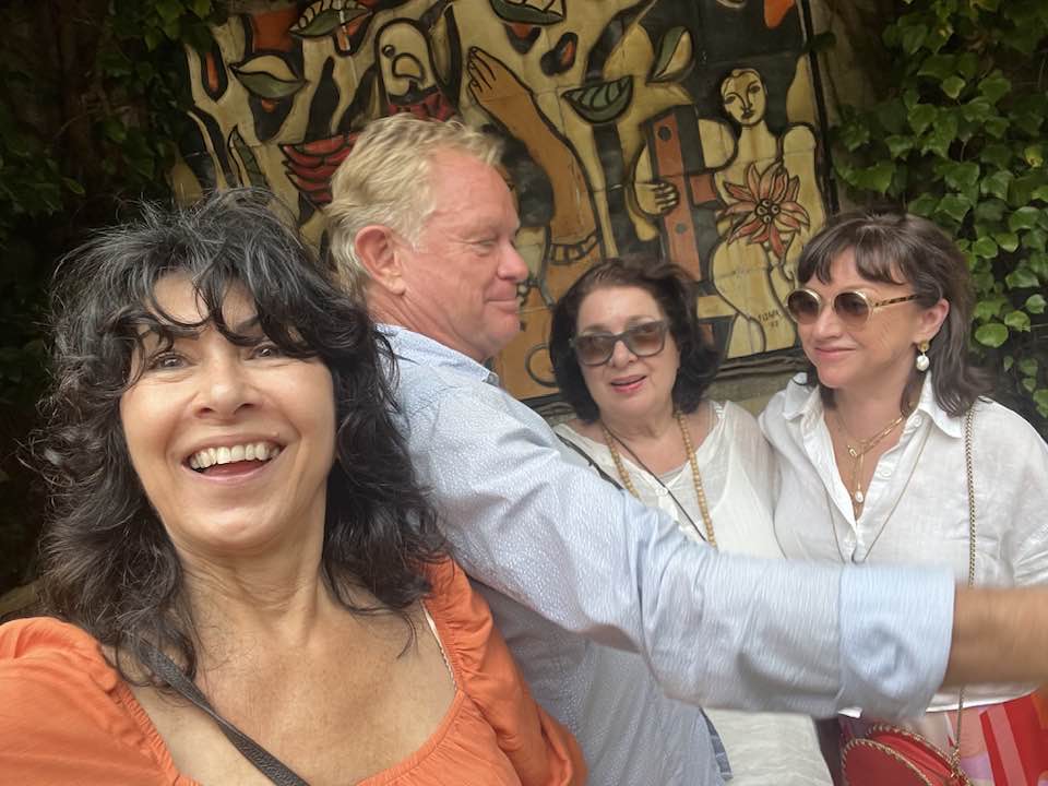 The Legendary CB Colombe d’Or Lunch – The heavy ad hitters hit the Rosé in St Paul de Vence