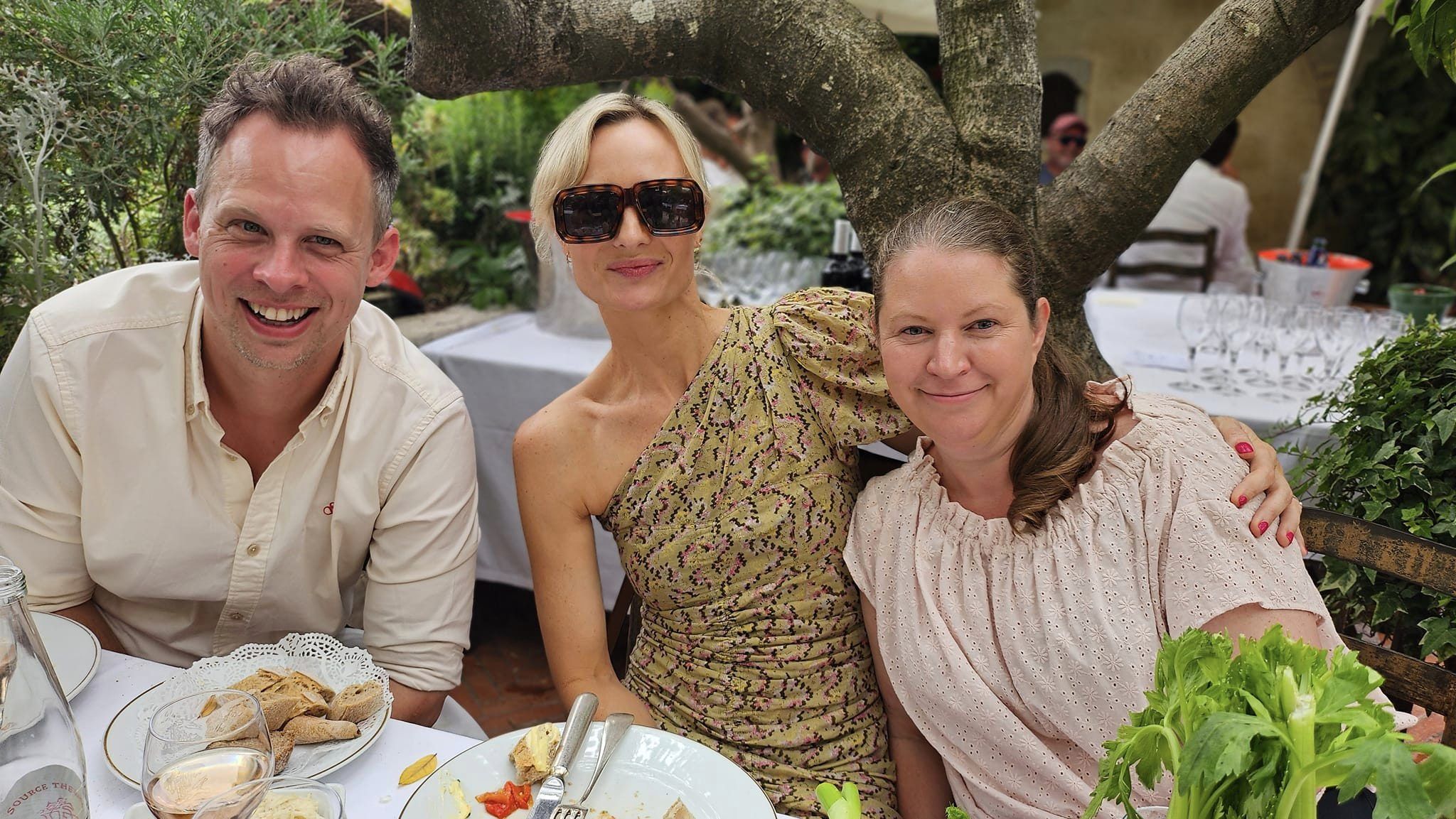 The Legendary CB Colombe d’Or Lunch – The heavy ad hitters hit the Rosé in St Paul de Vence