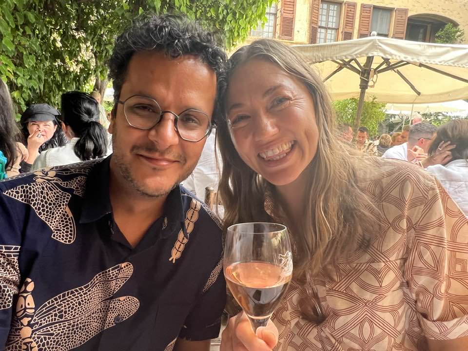 The Legendary CB Colombe d’Or Lunch – The heavy ad hitters hit the Rosé in St Paul de Vence