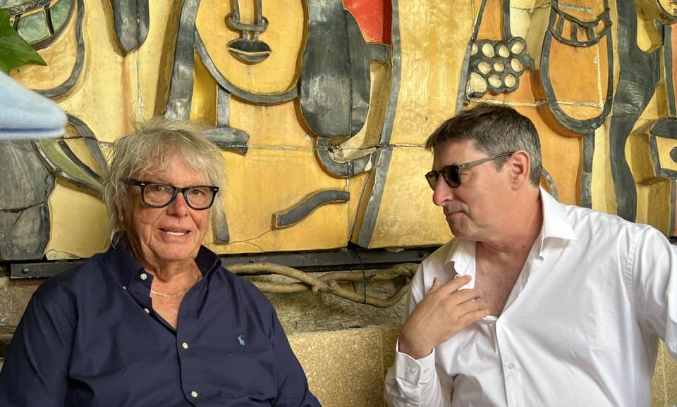 The Legendary CB Colombe d’Or Lunch – The heavy ad hitters hit the Rosé in St Paul de Vence