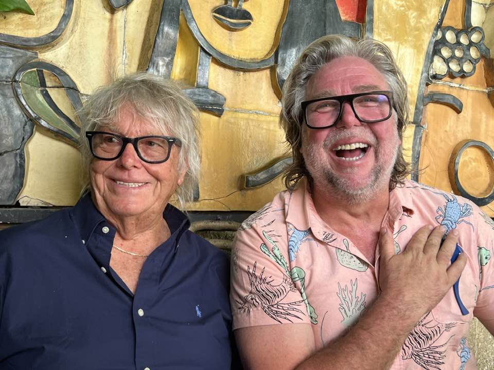 The Legendary CB Colombe d’Or Lunch – The heavy ad hitters hit the Rosé in St Paul de Vence