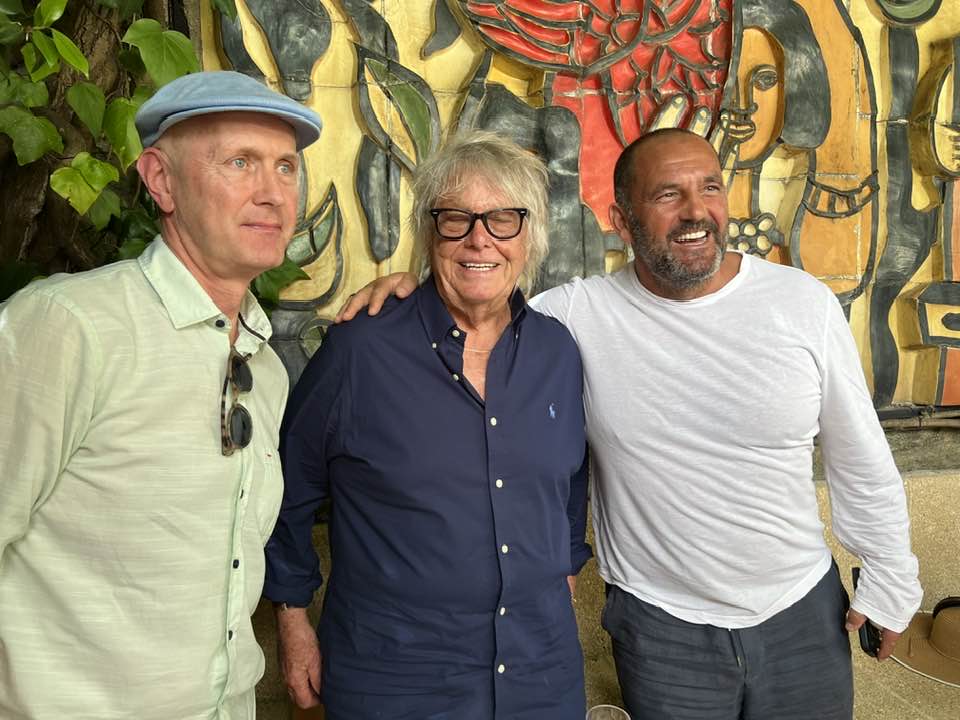The Legendary CB Colombe d’Or Lunch – The heavy ad hitters hit the Rosé in St Paul de Vence