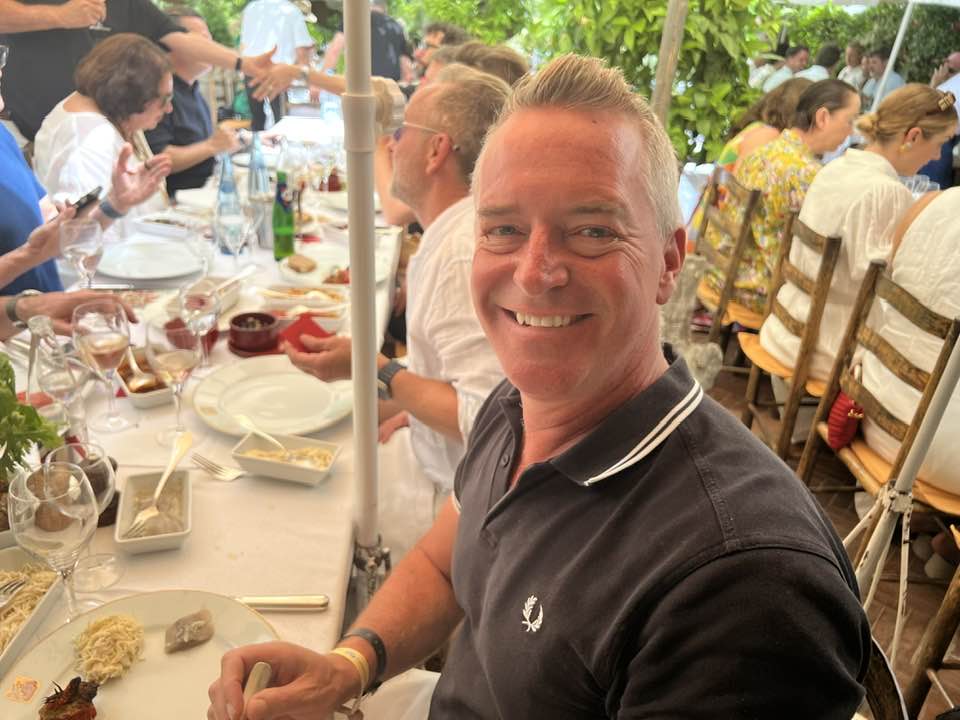 The Legendary CB Colombe d’Or Lunch – The heavy ad hitters hit the Rosé in St Paul de Vence