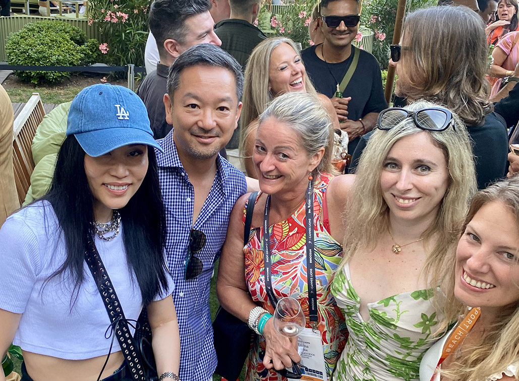 Aussie and Kiwi delegates treated to the annual Campaign Brief Cannes Welcome Cocktails courtesy of Photoplay, Fin Design+Effects, Rumble and FBI Talent Co