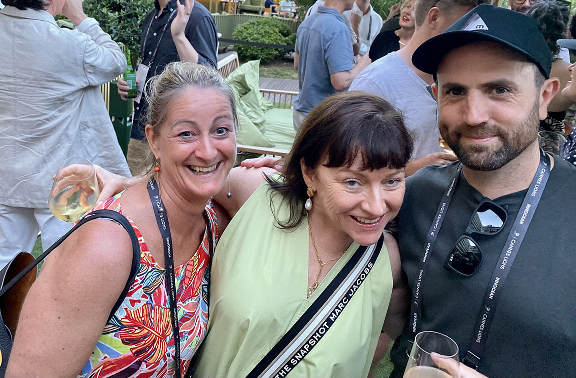 Aussie and Kiwi delegates treated to the annual Campaign Brief Cannes Welcome Cocktails courtesy of Photoplay, Fin Design+Effects, Rumble and FBI Talent Co