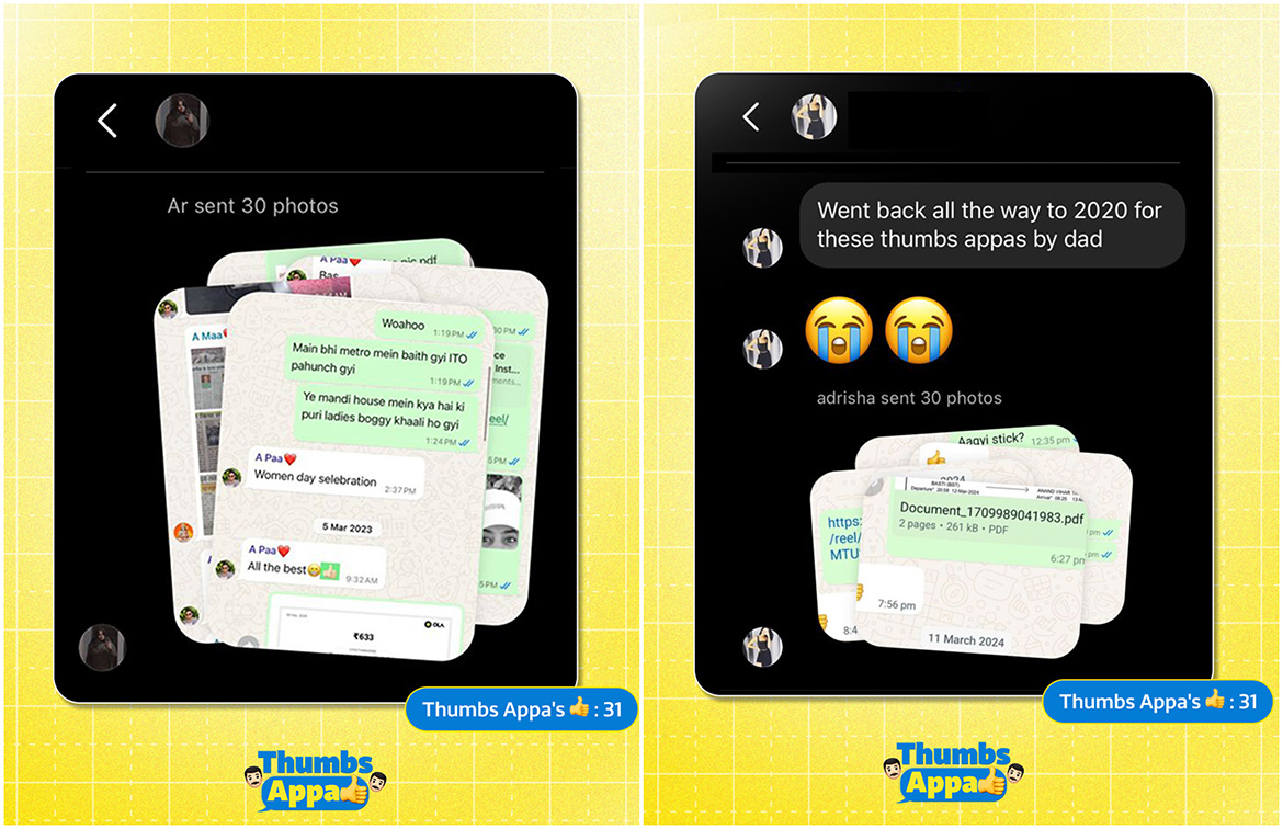 Exchange your dad’s thumbs ups for a Father’s day gift with Flipkart and The New Thing’s Thumbs Appa Campaign