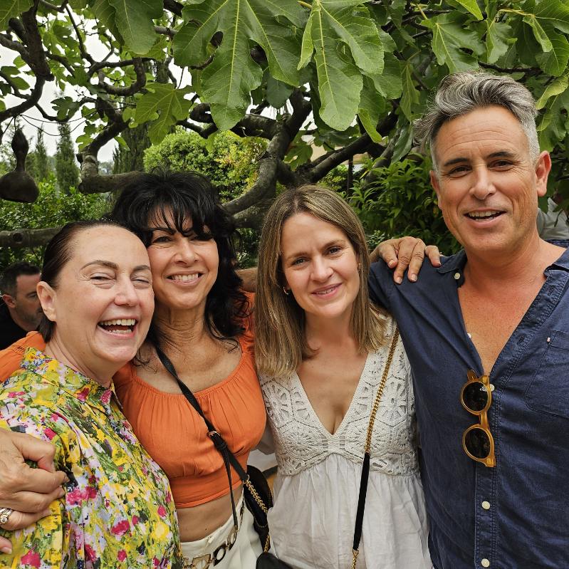 The Legendary CB Colombe d’Or Lunch – The heavy ad hitters hit the Rosé in St Paul de Vence