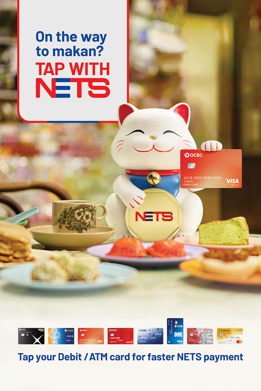 DDB Group uses fortune cats to educate debit cardholders in Singapore via new campaign