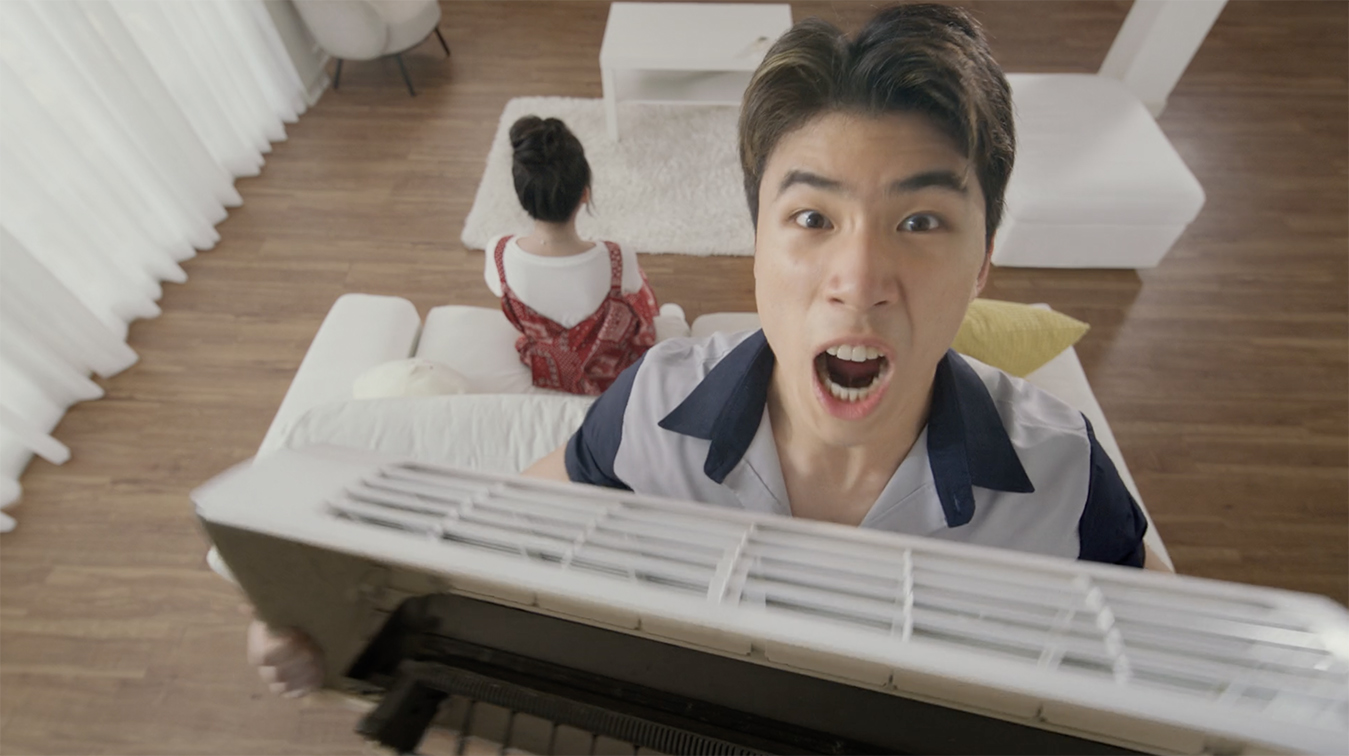 This Air Conditioner Technician sees the danger signs in new Thai Health Promotion Foundation spot created by BBDO Bangkok