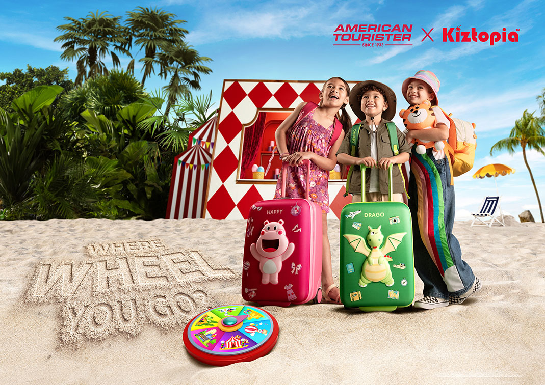 American Tourister x Kiztopia spins a travel tale with the new ‘Where Wheel You Go?’ collection