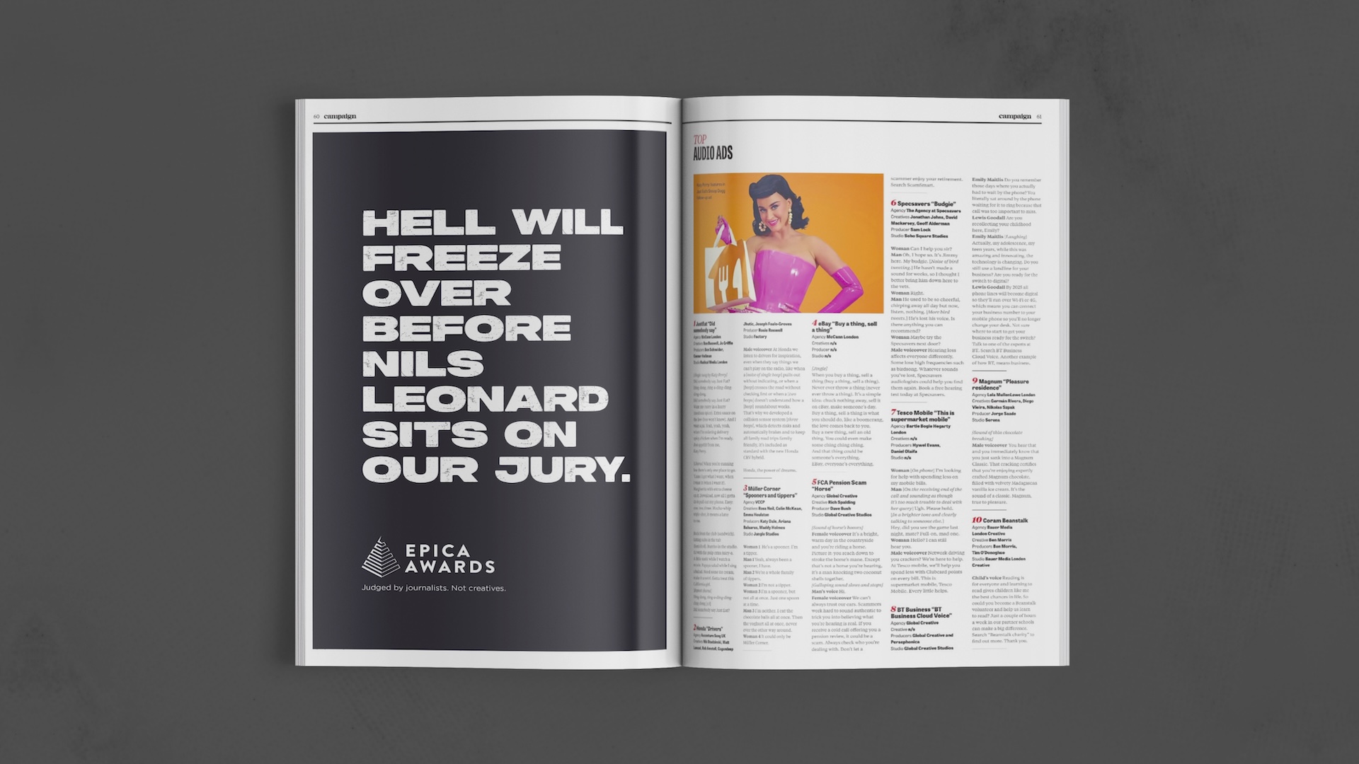 Epica reaffirms its commitment to its press jury in bold new call for entries campaign via BETC