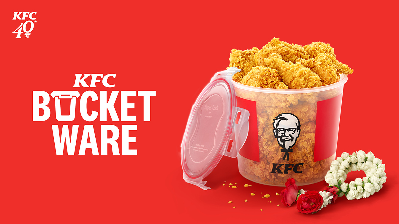 KFC honors Mother’s Day with its exclusive “KFC Bucket Ware” sealed with love