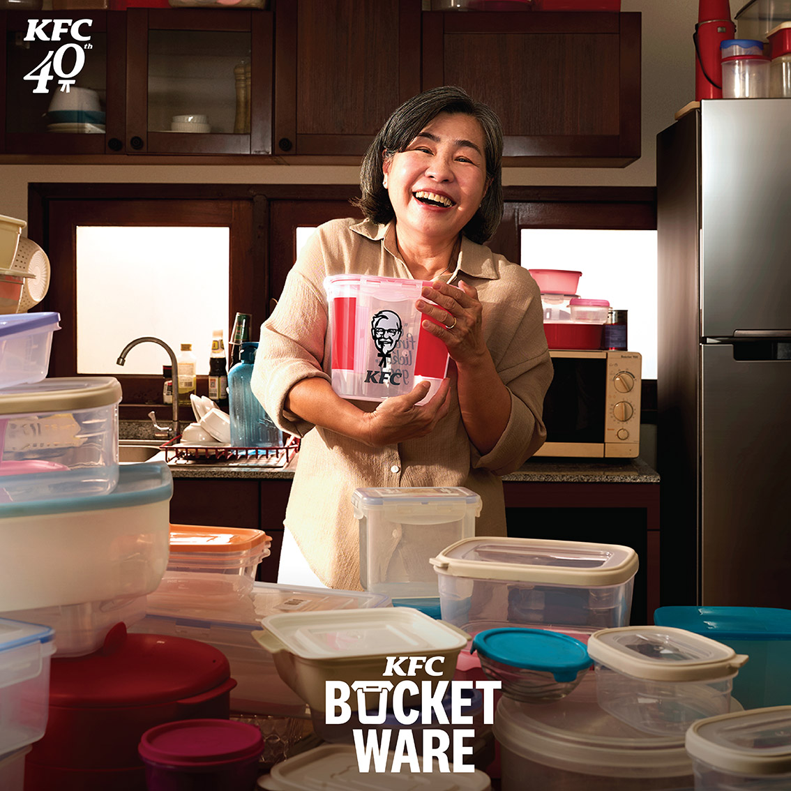 KFC honors Mother’s Day with its exclusive “KFC Bucket Ware” sealed with love