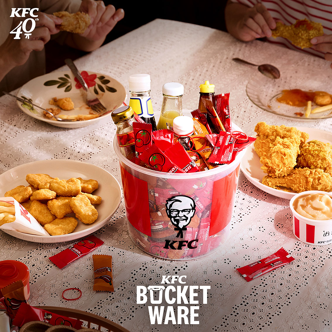 KFC honors Mother’s Day with its exclusive “KFC Bucket Ware” sealed with love