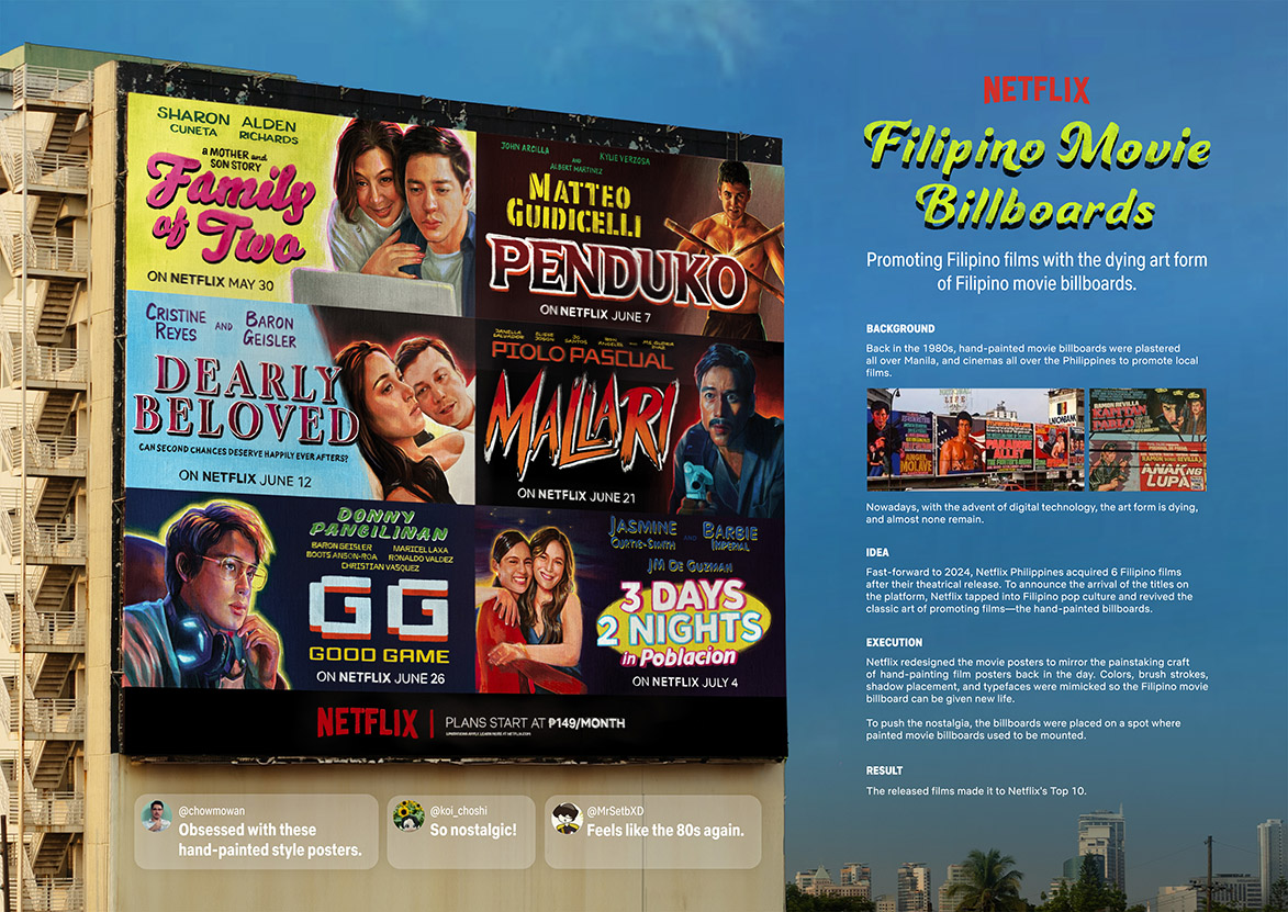 GIGIL and Netflix breath new life to the art of hand-painted Filipino movie billboards
