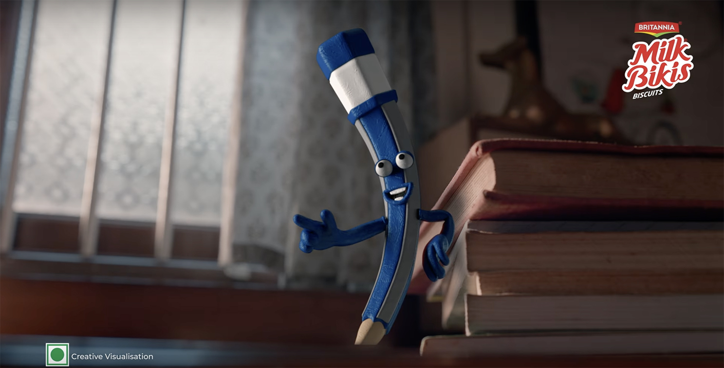 Britannia Milk Bikis and Talented get people in Tamil Nadu to scan everyday objects