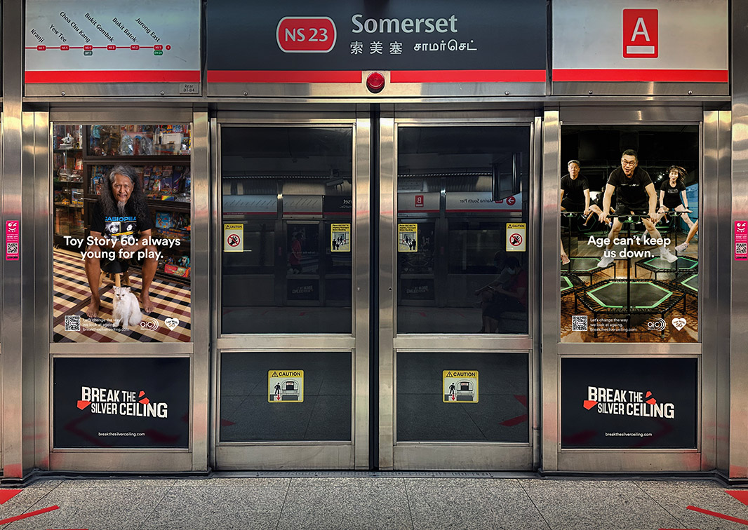 The Secret Little Agency Singapore and AIC are ‘Breaking the Silver Ceiling’ one photo at a time