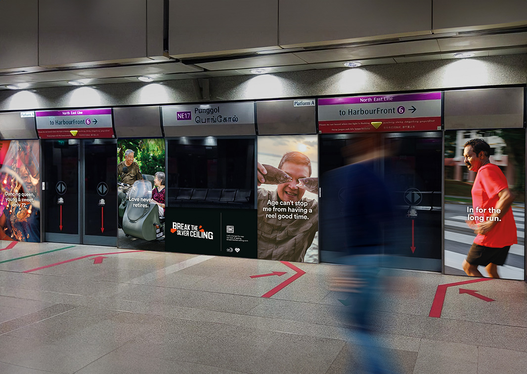 The Secret Little Agency Singapore and AIC are ‘Breaking the Silver Ceiling’ one photo at a time
