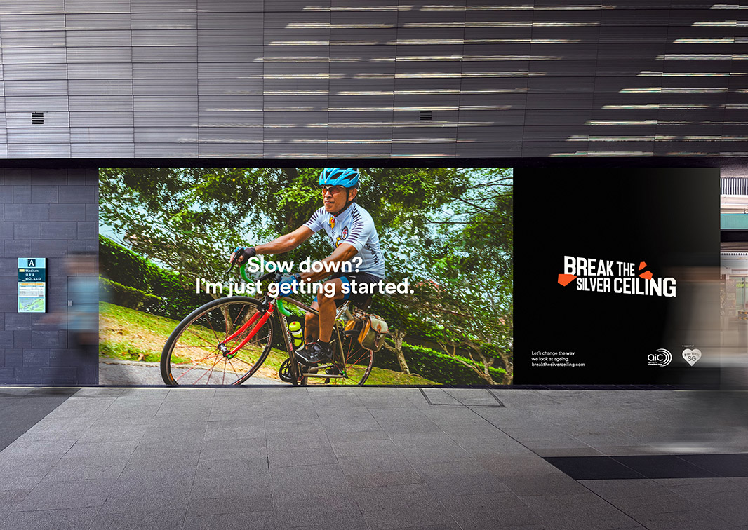 The Secret Little Agency Singapore and AIC are ‘Breaking the Silver Ceiling’ one photo at a time