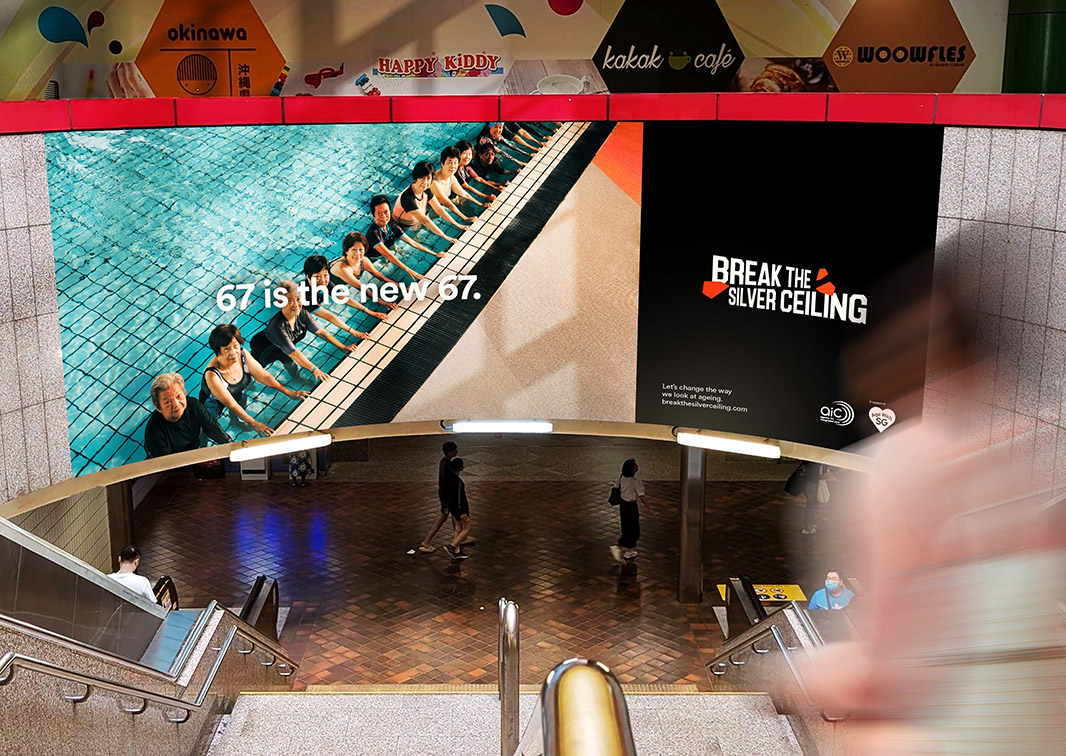 The Secret Little Agency Singapore and AIC are ‘Breaking the Silver Ceiling’ one photo at a time