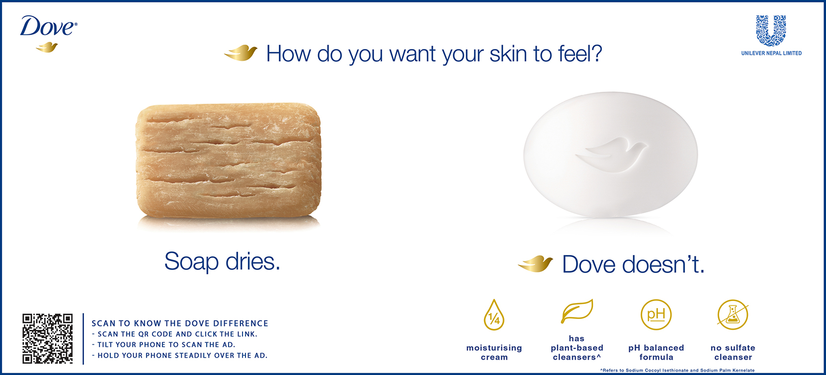Outreach Nepal partners with Dove on new campaign blending print, digital and AR together