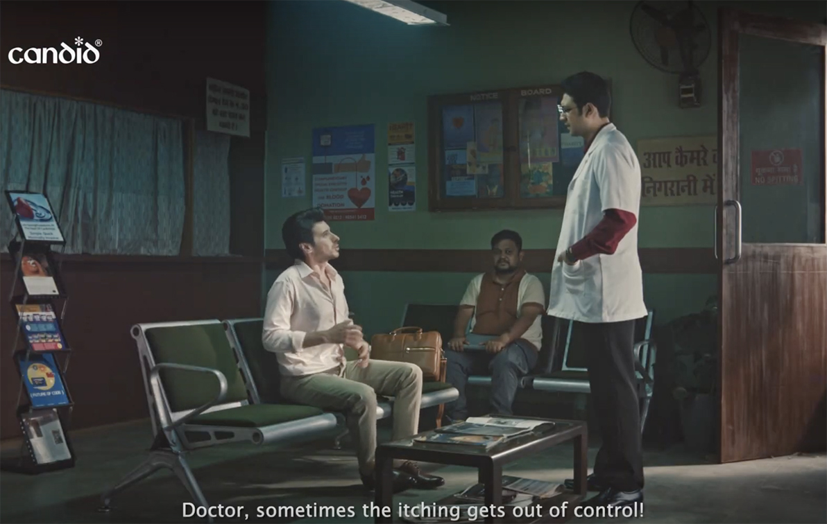 BBDO India demonstrates how Candid relieves intense itching via latest spot