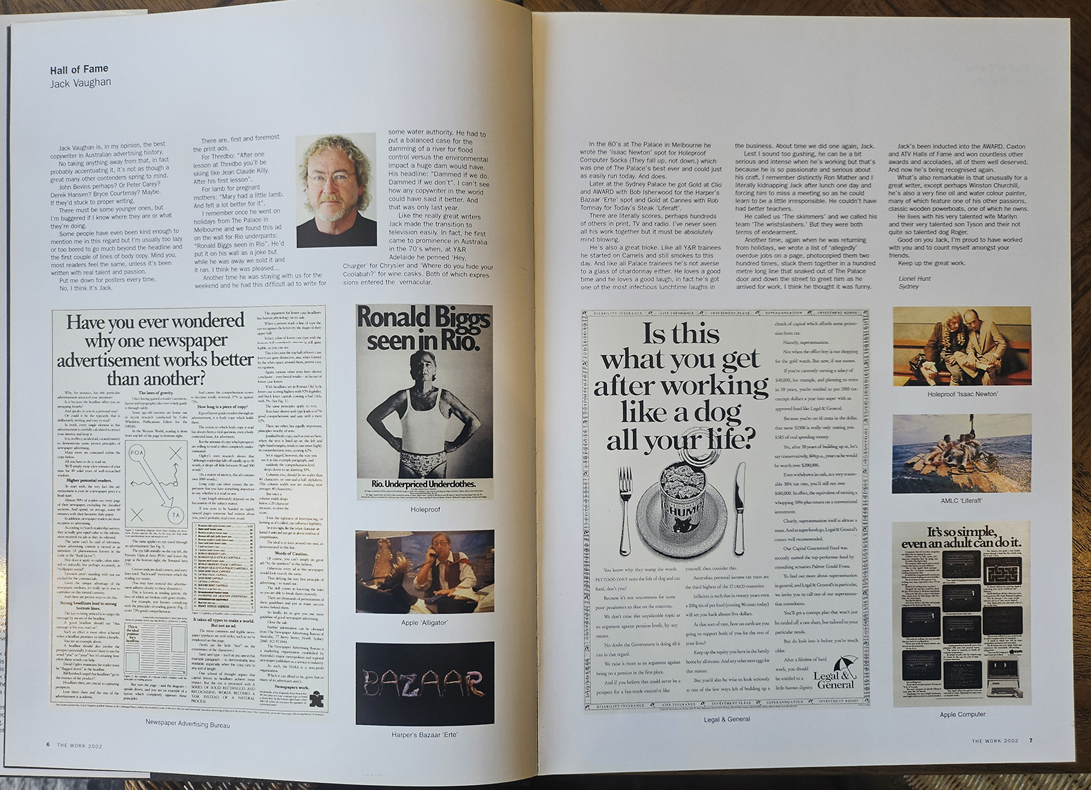 Vale the legendary Jack Vaughan: “In my opinion, the best copywriter in Australian advertising history” ~ Lionel Hunt