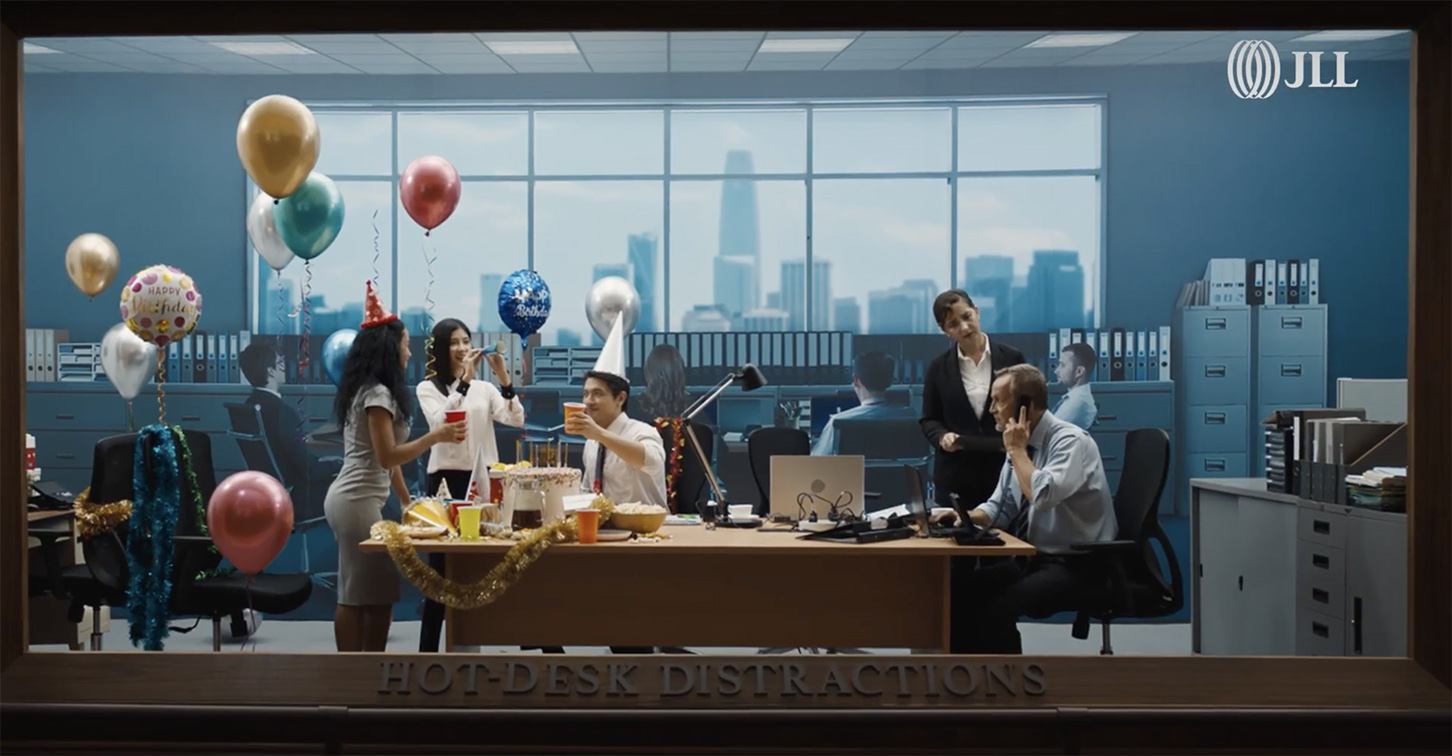 JLL’s new campaign via BLKJ Havas Singapore says there’s no going back to old ways of working