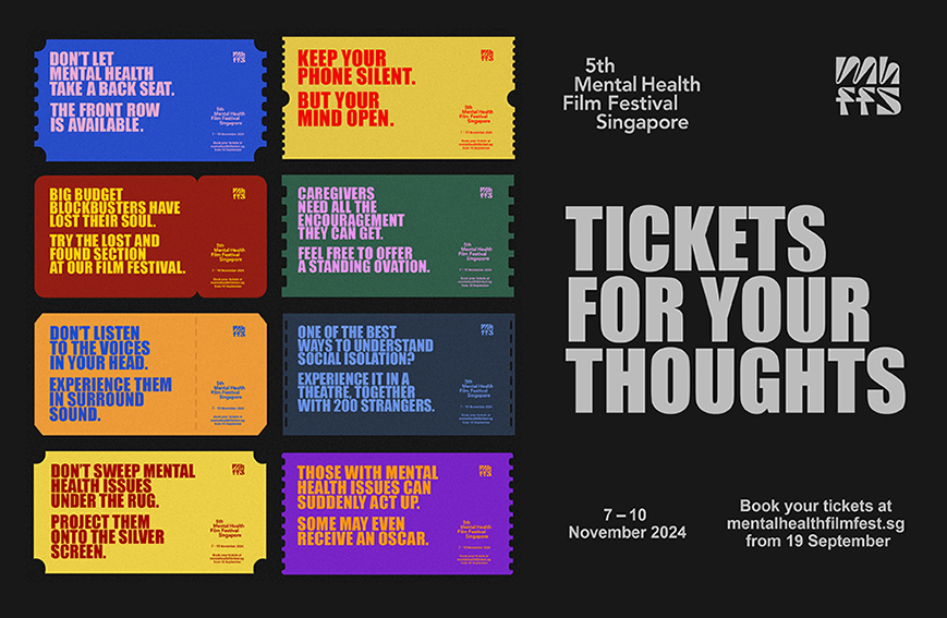 Singaporean independent agencies support fifth annual Mental Health Film Festival Singapore