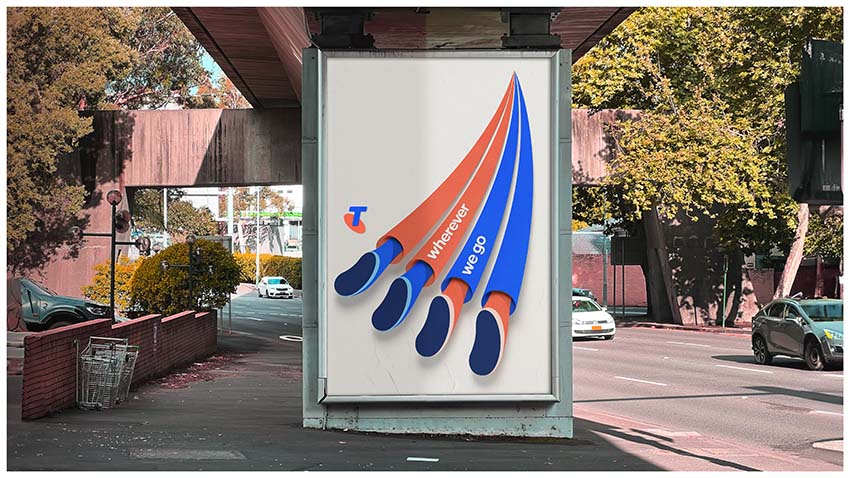 Telstra launches major new brand platform ‘Wherever we go’ via Bear Meets Eagle on Fire +61