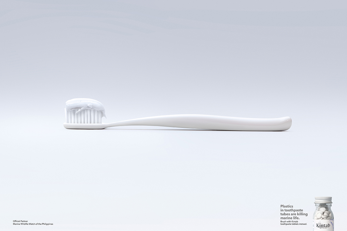 BBDO Guerrero Philippines, Kintab and MWWP show how traditional toothpaste leaves a negative impact on the environment