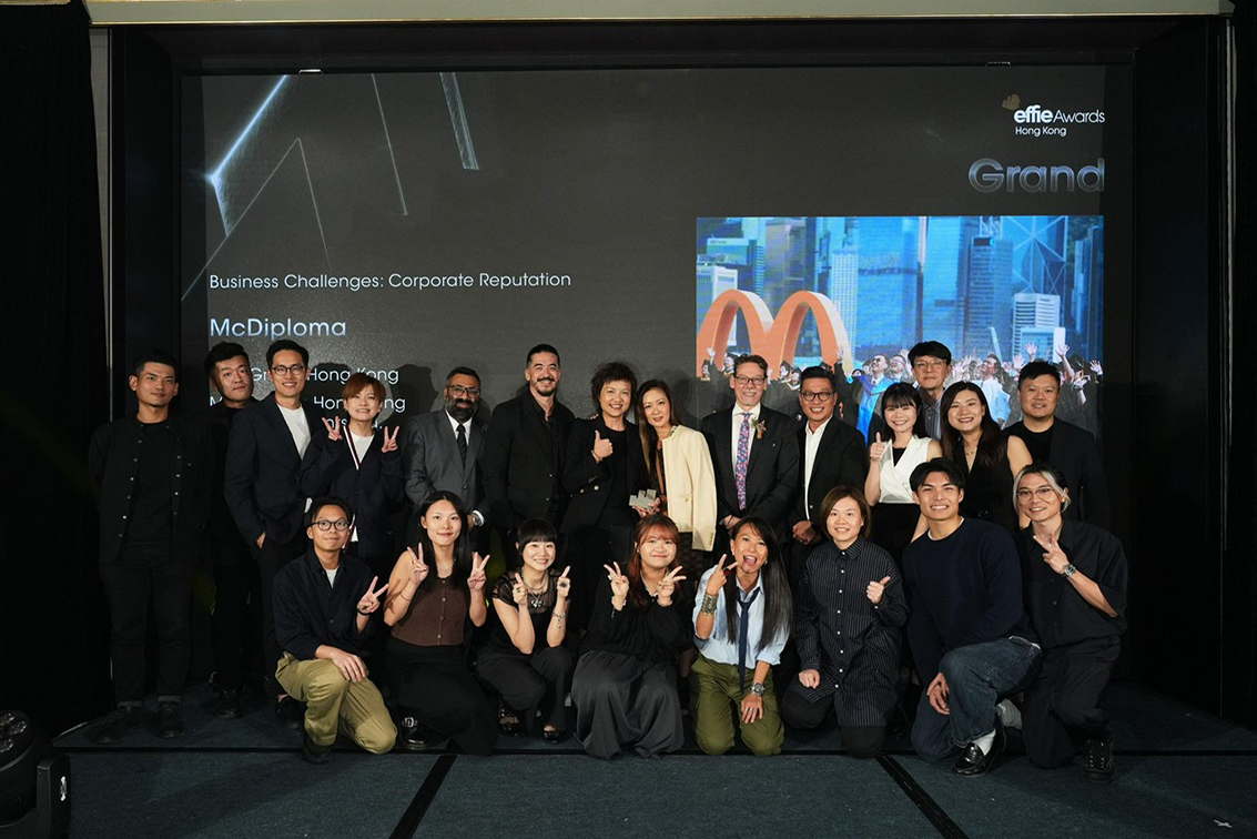 DDB Group Hong Kong and McDonald’s win big at last night’s Hong Kong Effie Awards