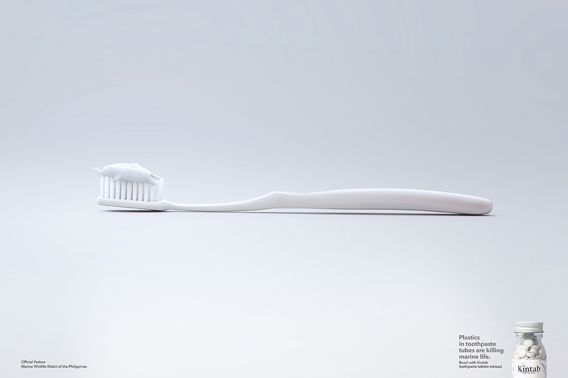 BBDO Guerrero Philippines, Kintab and MWWP show how traditional toothpaste leaves a negative impact on the environment