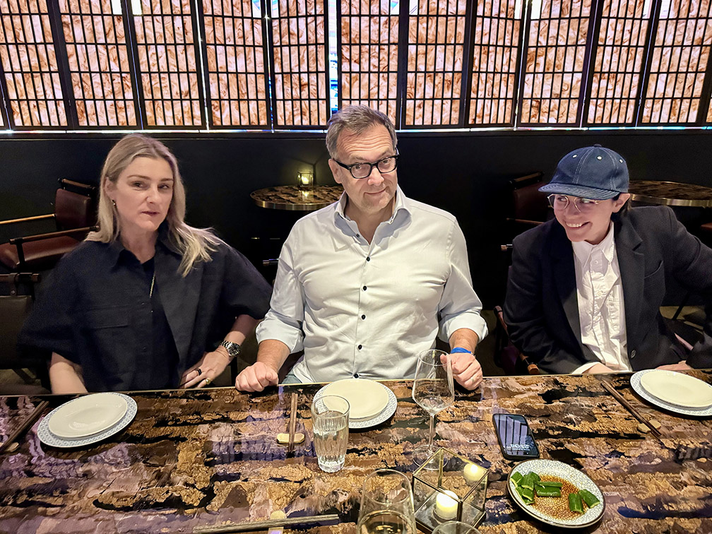 LIA hosts jury members for special dinner last night at Mont 32 in the Palazzo, Las Vegas