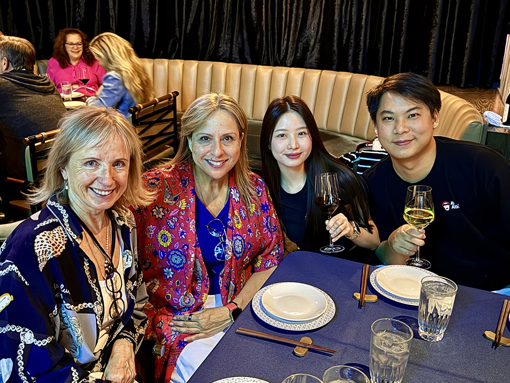 LIA hosts jury members for special dinner last night at Mont 32 in the Palazzo, Las Vegas