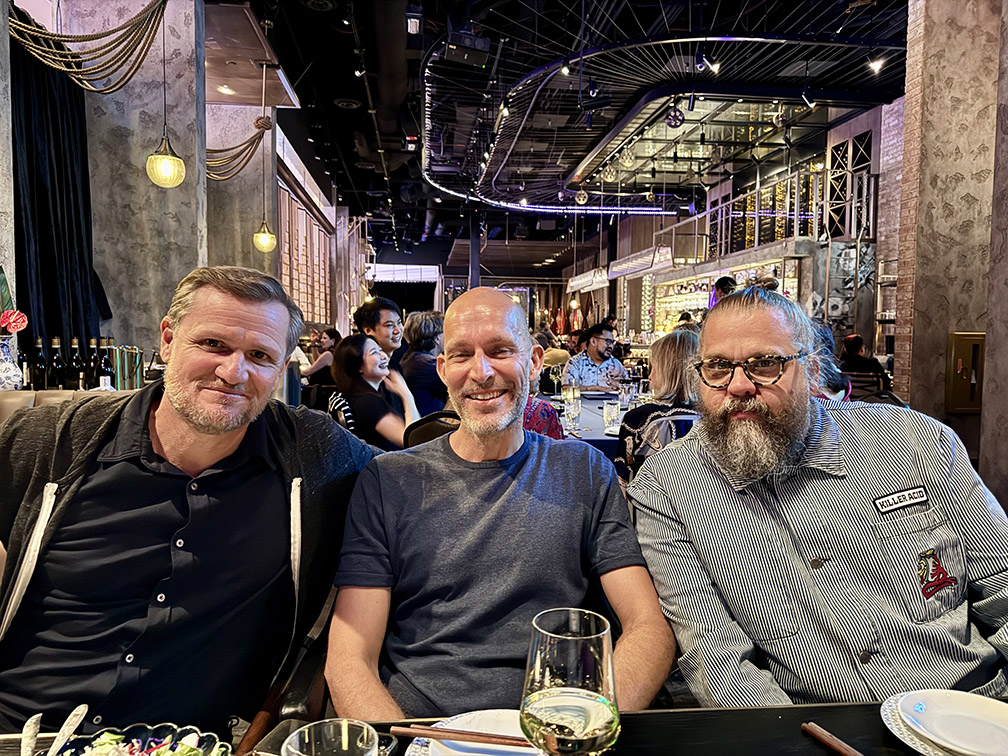 LIA hosts jury members for special dinner last night at Mont 32 in the Palazzo, Las Vegas