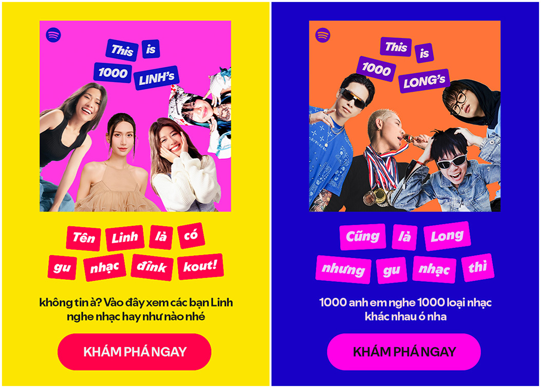 Vietnam’s same-name listeners join forces on Spotify for the Longest Playlist