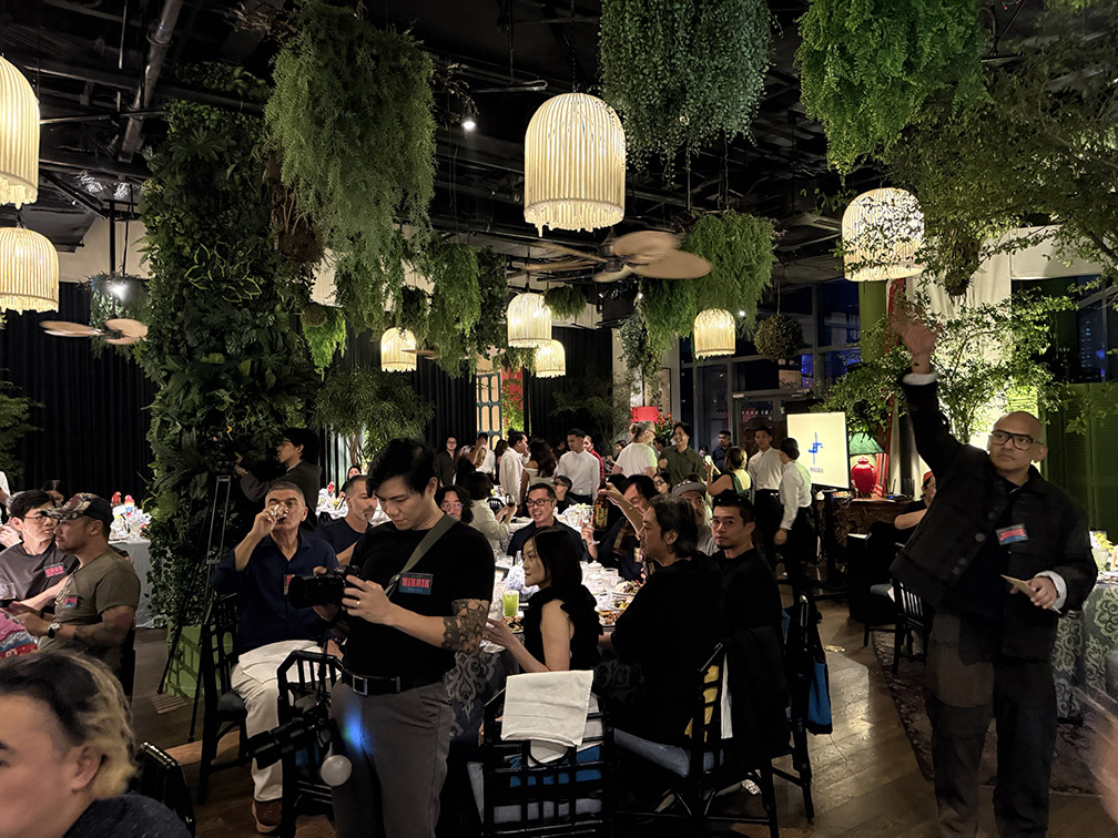 Arcade Film Factory hosts ONE Asia Awards juries over dinner in Manila