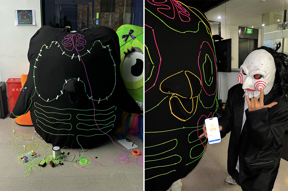 Duolingo takes over Shanghai this Halloween via FRED & FARID Shanghai campaign