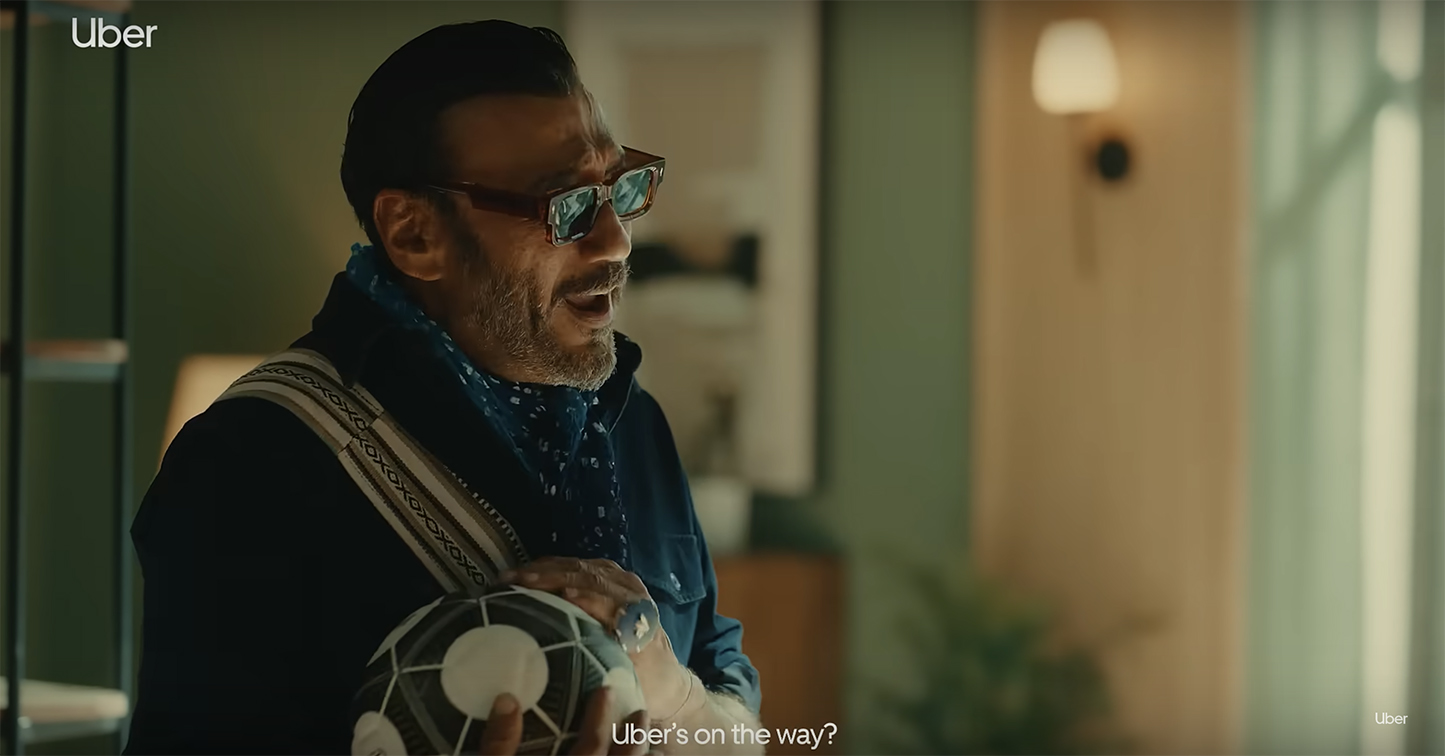 Jackie and Tiger Shroff are solving travel struggles in new Uber campaign via FCB India